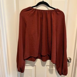 SHEIN Crop Blouse Size L